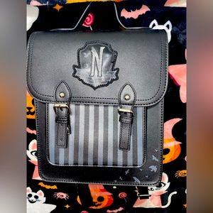 Wednesday Addams Backpack Purse